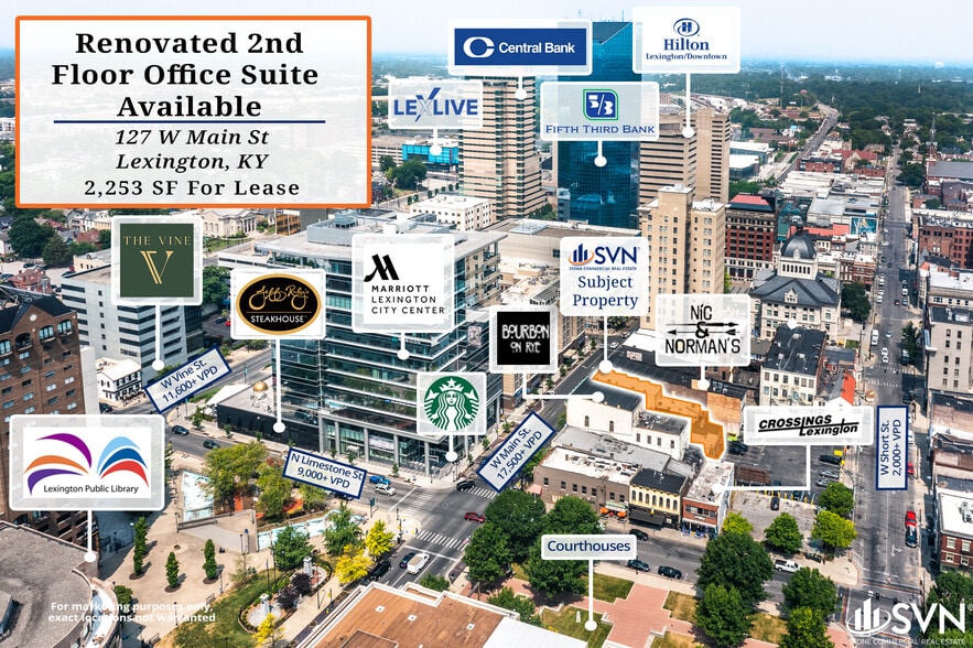 More Photos Of 127-129 W Main St, Lexington Storefront Retail Office For Lease