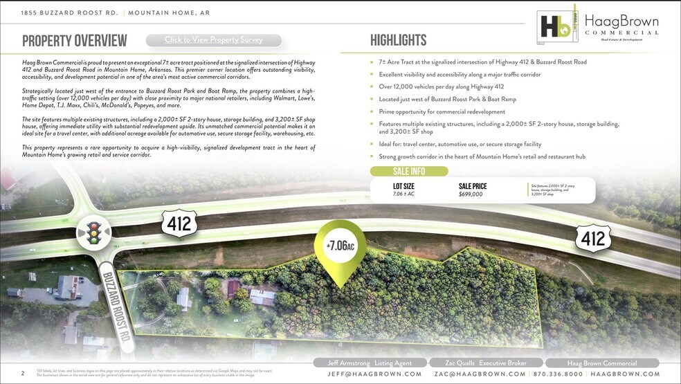 More Photos Of 1855 Buzzard Roost rd, Mountain Home Land For Sale