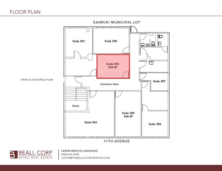 More Photos Of 1127 11th Ave, Honolulu Office For Lease