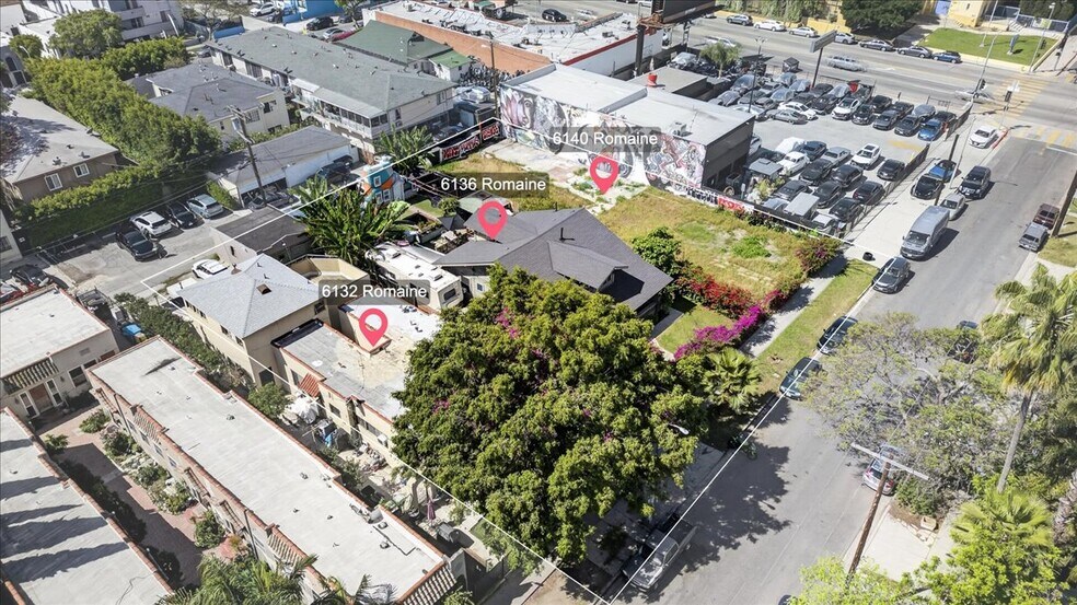 More Photos Of 6132 Romaine St, Los Angeles Land For Sale