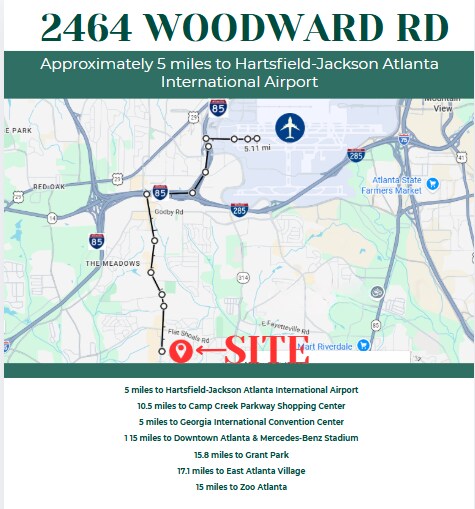 Primary Photo Of 2464 Woodward Rd, College Park Land For Sale