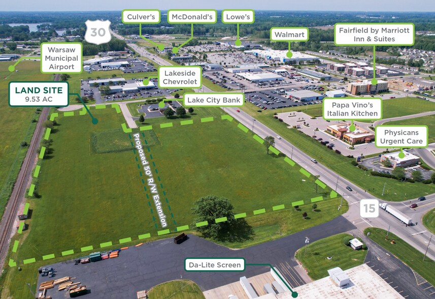More Photos Of SR 15/North Detroit Street, Warsaw Land For Sale