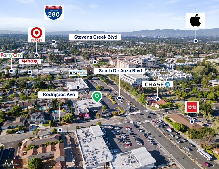 More Photos Of 10215-10225 S De Anza Blvd, Cupertino Freestanding For Lease