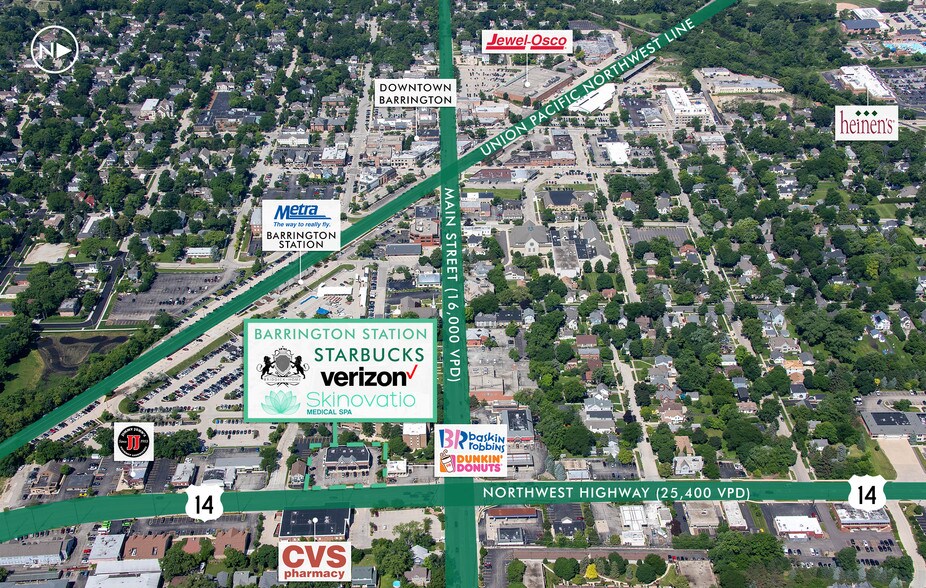 More Photos Of 114-120 S Northwest Hwy, Barrington Storefront For Sale