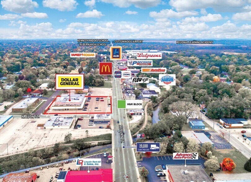 More Photos Of 3212-3214 Auburn St, Rockford Storefront For Sale