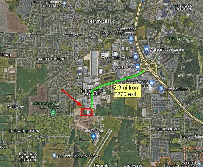 More Photos Of 5454 Alkire Rd, Columbus Warehouse For Sale