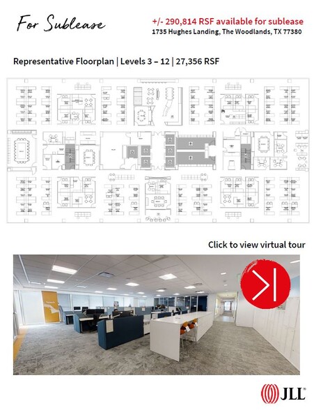 Primary Photo Of 1735 Hughes Landing Blvd, The Woodlands Office For Lease