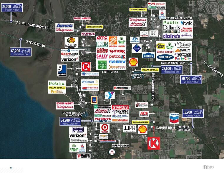 More Photos Of 26072 State Highway 181, Daphne Convenience Store For Sale