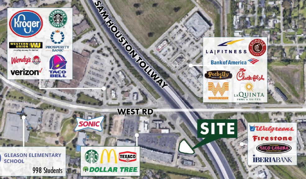 Primary Photo Of 9211 West Rd, Houston Storefront For Lease