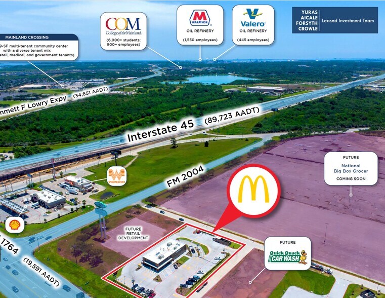 More Photos Of 2701 FM1764, Texas City Fast Food For Sale