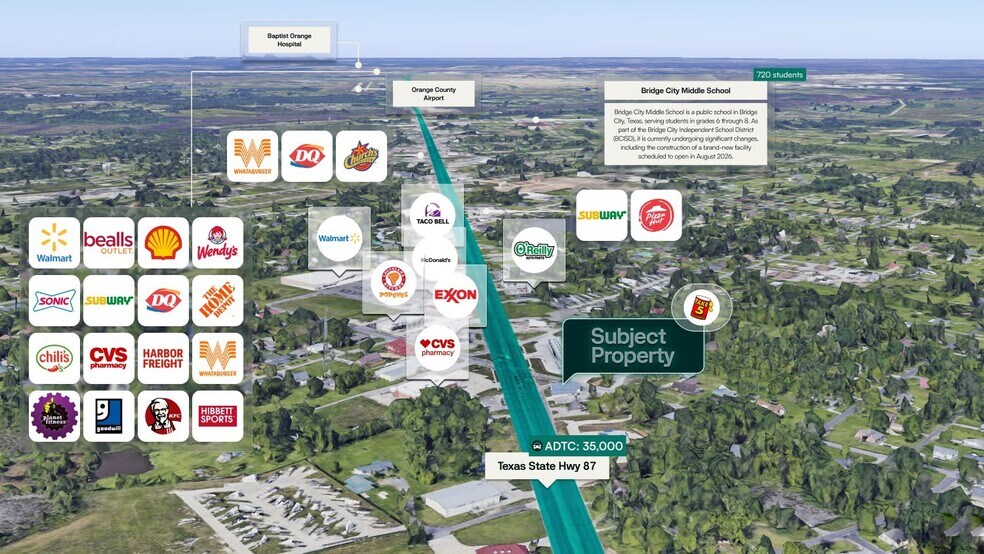 More Photos Of 490 Texas Ave, Bridge City Office For Sale