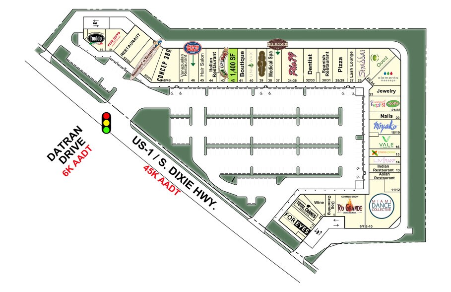 More Photos Of 9455-9569 S Dixie Hwy, Miami Unknown For Lease