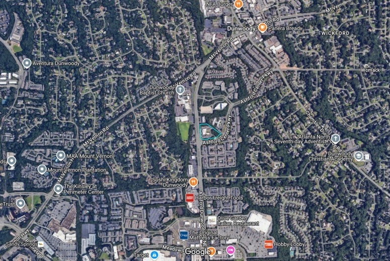 More Photos Of 4891 Ashford Dunwoody Rd, Atlanta Land For Sale