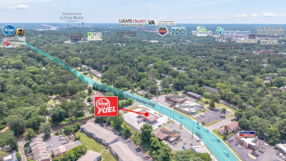 More Photos Of 6702 Cantrell Rd, Little Rock General Retail For Sale