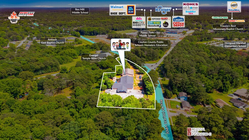 More Photos Of 2170 Rex Rd, Morrow Daycare Center For Lease