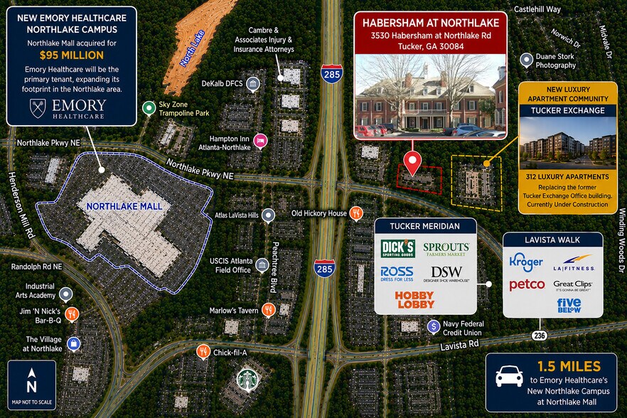More Photos Of 3530 Habersham At Northlake, Tucker Medical For Lease