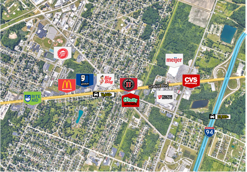 More Photos Of 2950 Gratiot Blvd, Marysville Fast Food For Sale
