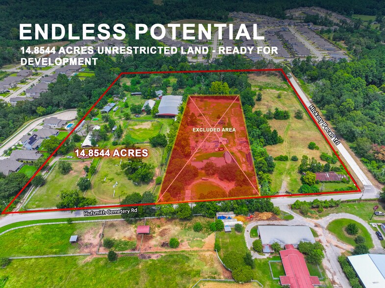 More Photos Of 25635 Hufsmith Cemetery Rd, Tomball Land For Sale