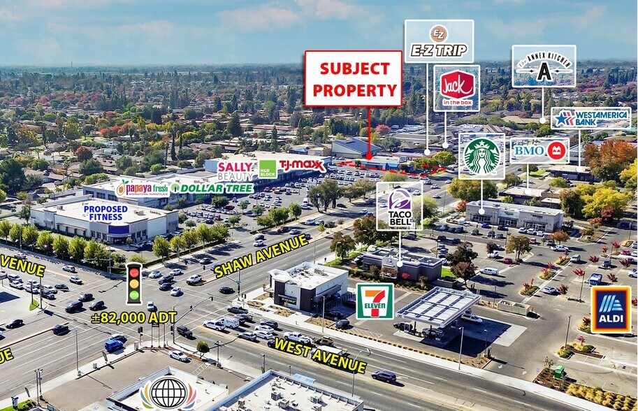 Primary Photo Of 2151 W Shaw Ave, Fresno Bank For Sale