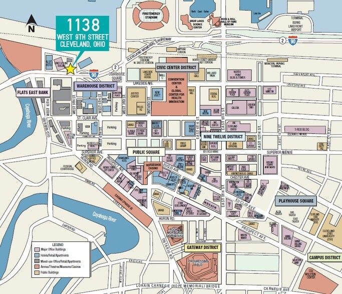 More Photos Of 1138 W 9th St, Cleveland Office For Lease