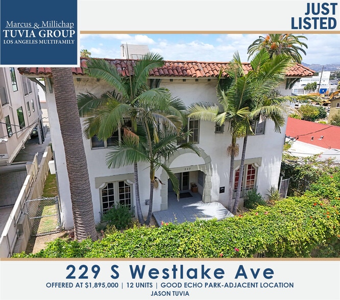 Primary Photo Of 229 S Westlake Ave, Los Angeles Apartments For Sale