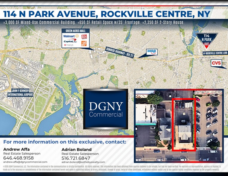 More Photos Of 114 N Park Ave, Rockville Centre Storefront Retail Residential For Sale