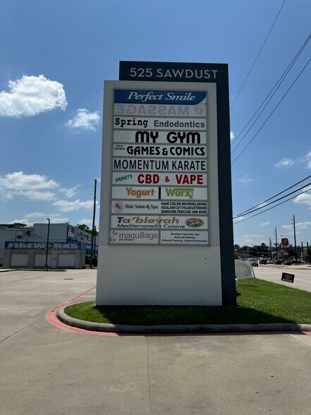 More Photos Of 525 Sawdust Rd, Spring Freestanding For Lease