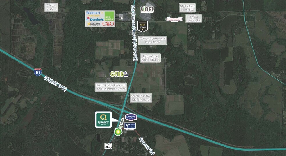 75 Spooner Rd, Quincy, FL 32351 Hotel For Sale