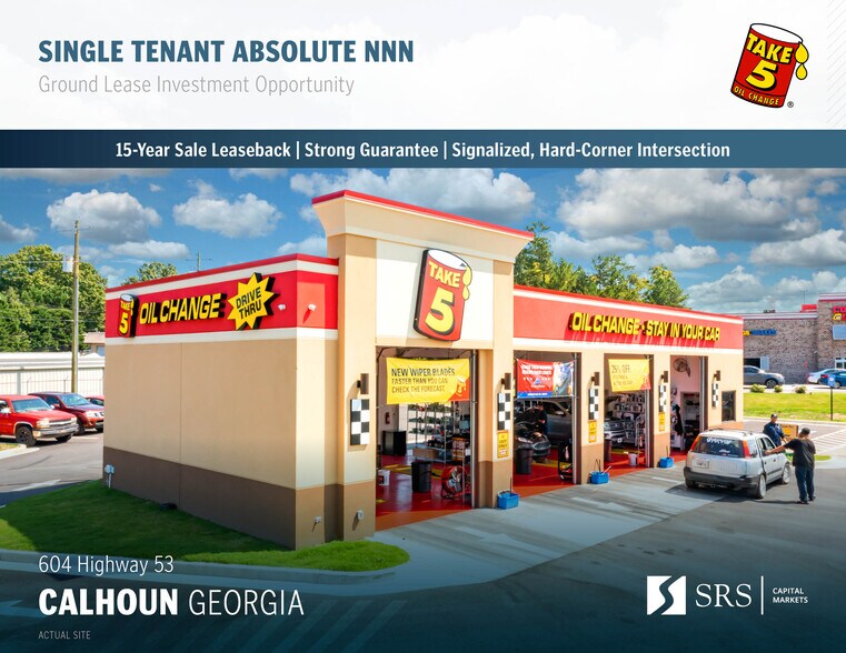 Primary Photo Of 604 Highway 53 East SE, Calhoun Freestanding For Sale