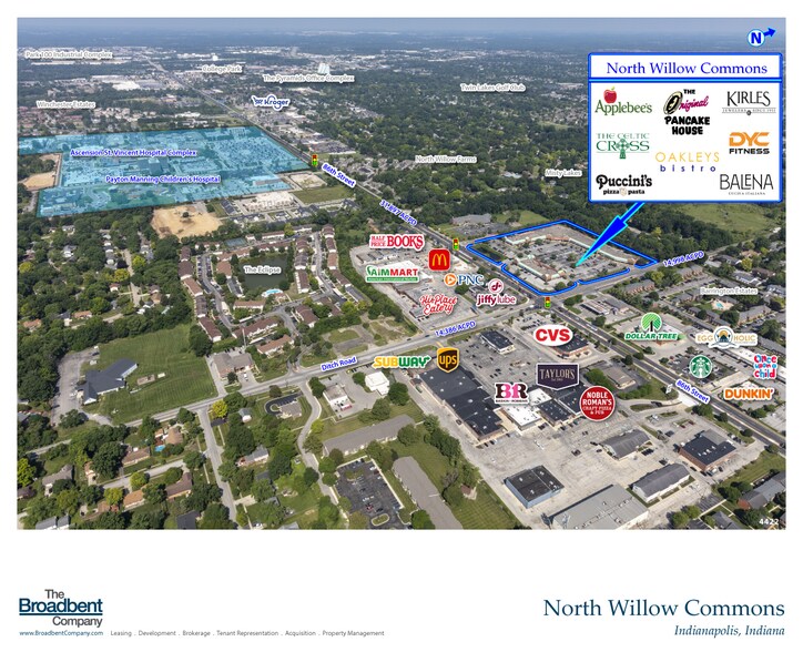 More Photos Of 1412-1508 W 86th St, Indianapolis General Retail For Sale