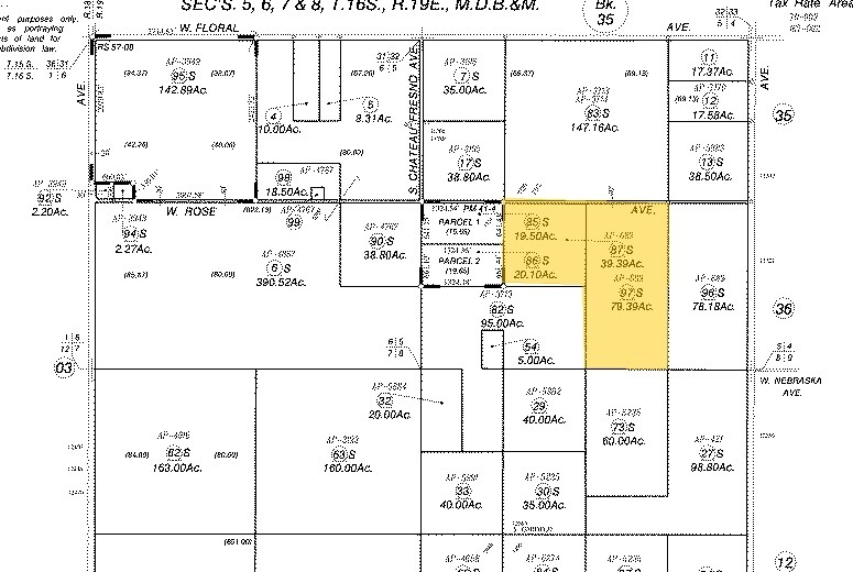 More Photos Of 1 W Rose Ave, Caruthers Land For Sale