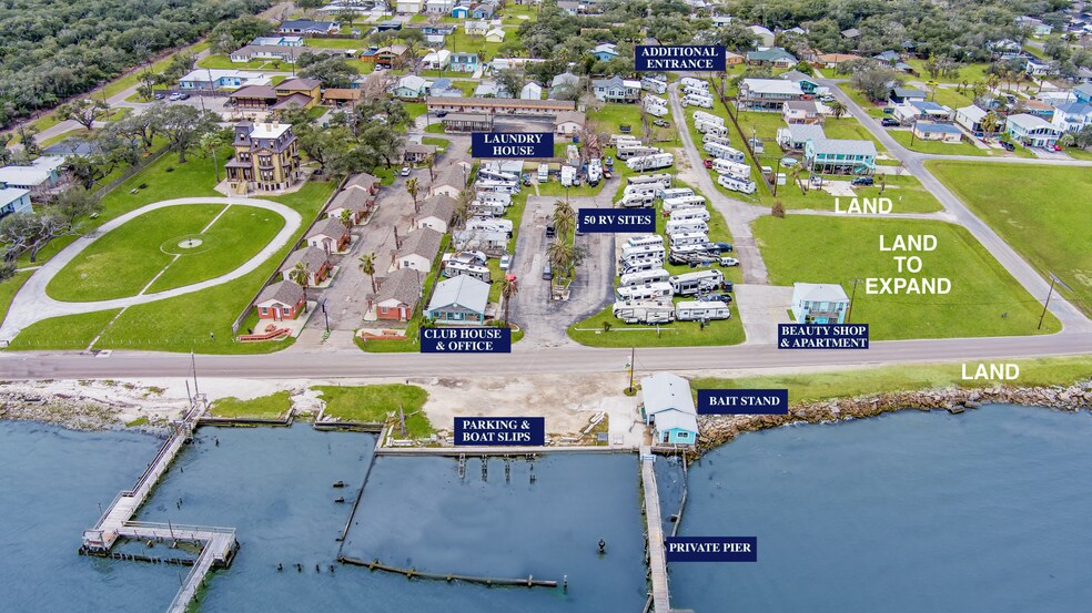 More Photos Of 301 S Fulton Beach, Rockport Trailer Camper Park For Sale