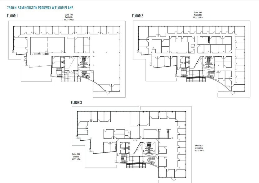 More Photos Of 7840 N Sam Houston Pky W, Houston Office For Lease