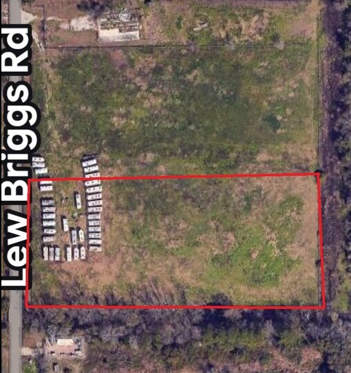 Primary Photo Of 13799 Lew Briggs Road, Houston Land For Sale