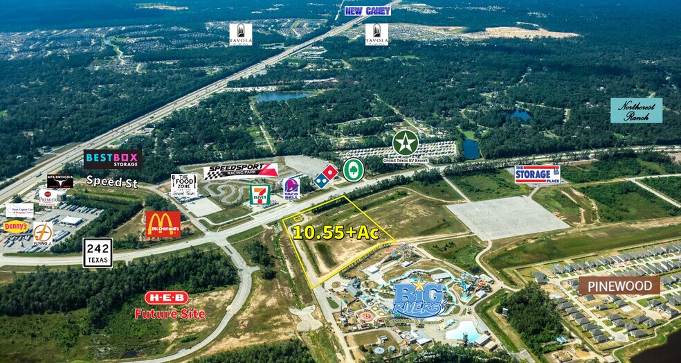 More Photos Of 23211 Texas 242, New Caney Land For Sale