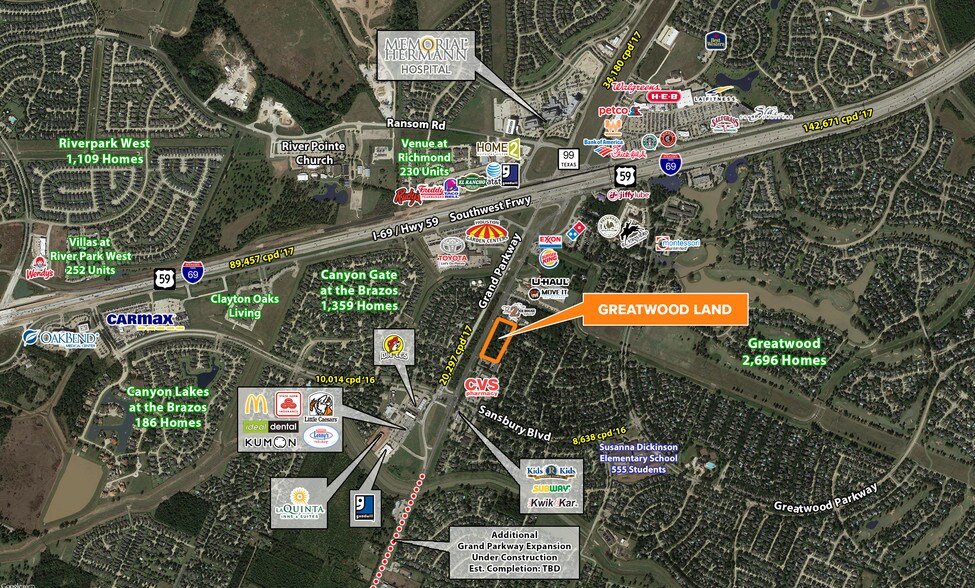 More Photos Of Crabb River Rd Near Grand Parkway, Richmond Land For Sale