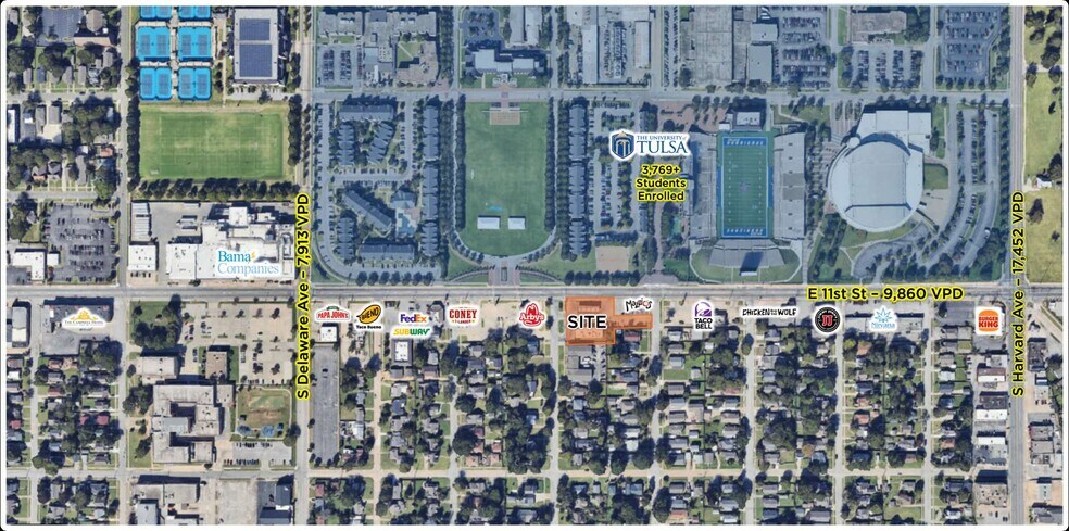 More Photos Of 3008 E 11th St, Tulsa Land For Lease