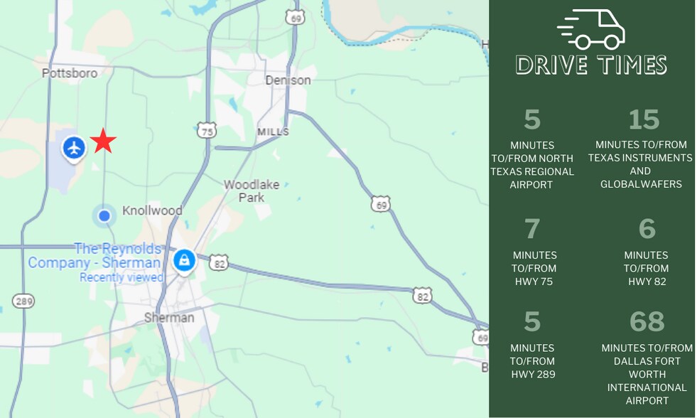 More Photos Of 8029 FM 1417, Denison Truck Terminal For Sale