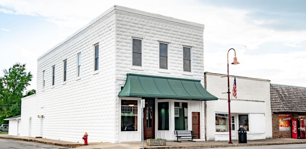 Primary Photo Of 145 E Main St, Gentry Storefront For Sale