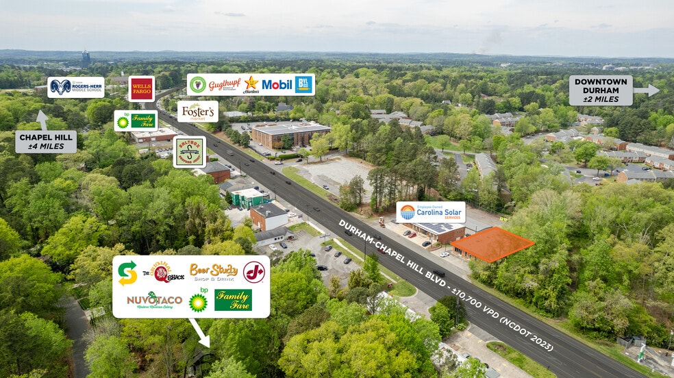 More Photos Of 2534 Durham Chapel Hill Blvd, Durham General Retail For Lease