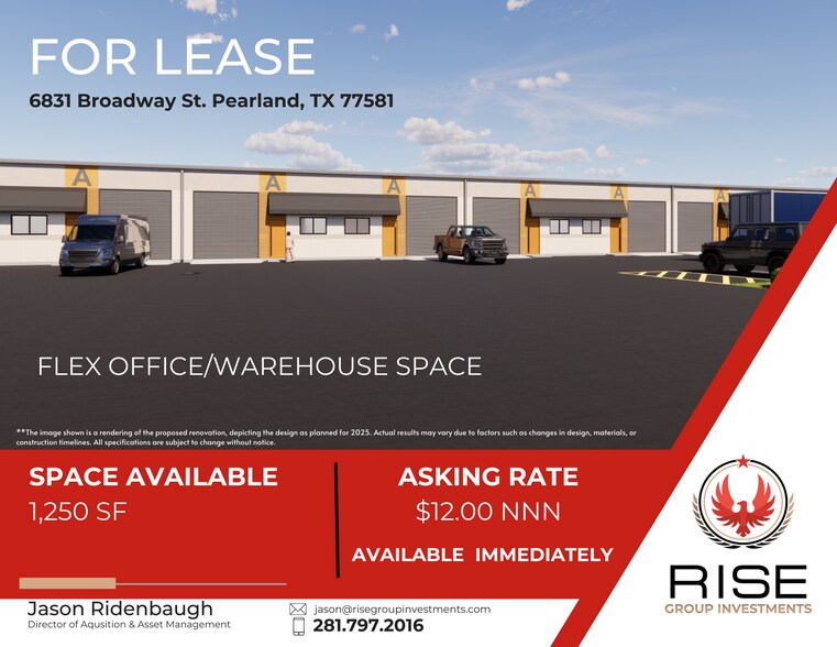 Primary Photo Of 6831 Broadway St, Pearland Warehouse For Lease