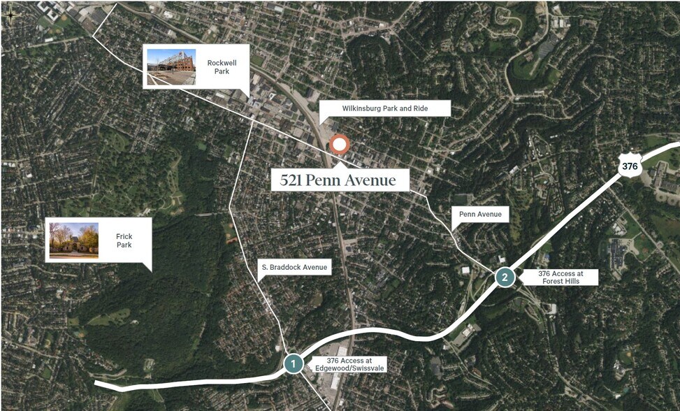 More Photos Of 521 Penn Ave, Pittsburgh Storefront Retail Office For Lease