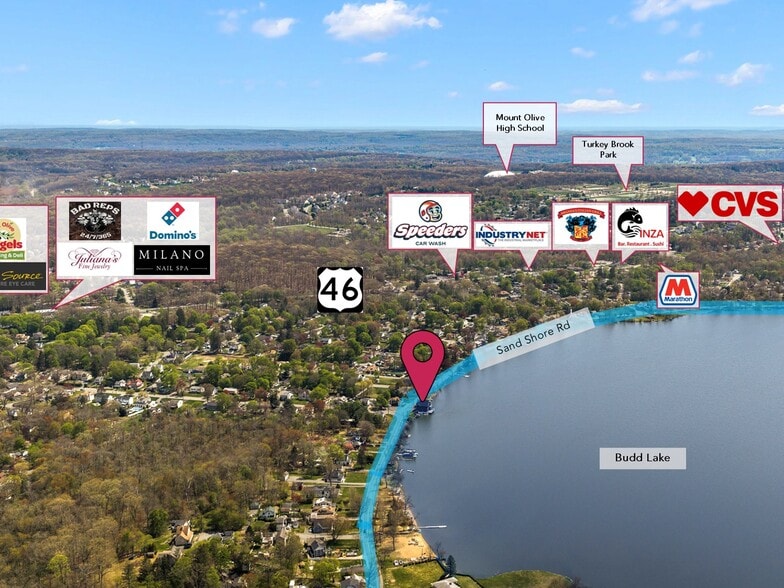 More Photos Of 97 Sand Shore Rd, Budd Lake Restaurant For Lease