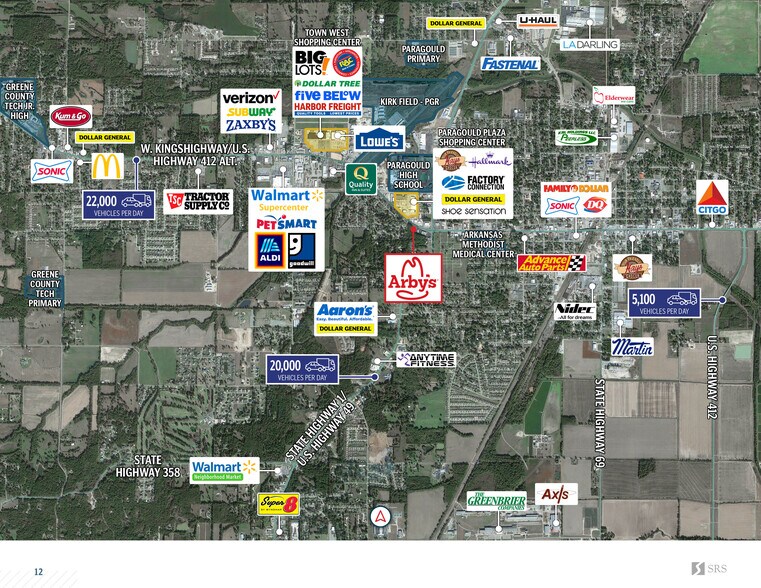 More Photos Of 1606 W Kingshighway, Paragould Restaurant For Sale