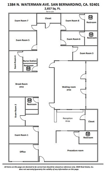 More Photos Of 1376 N Waterman Ave, San Bernardino Medical For Lease