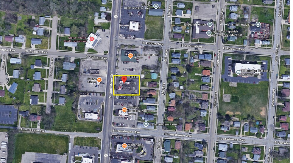 More Photos Of 2122 S Limestone St, Springfield Fast Food For Lease