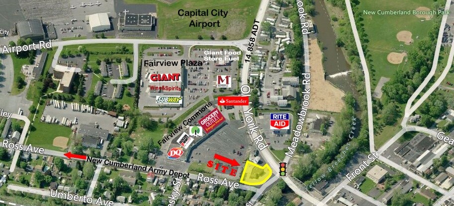 More Photos Of 1 Ross Ave, New Cumberland Land For Lease