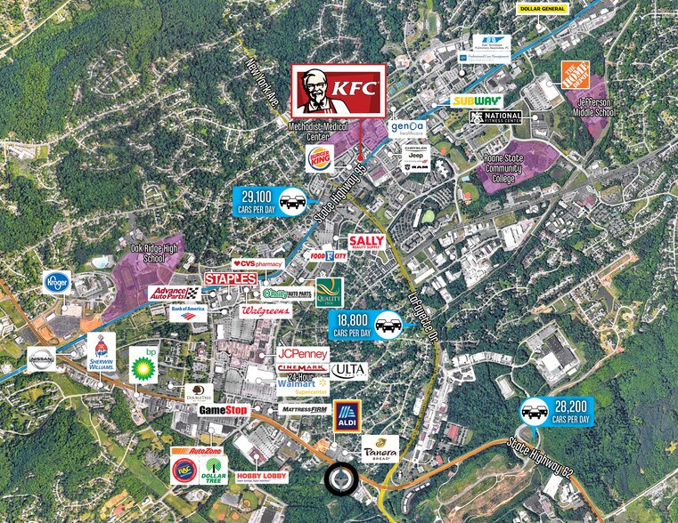 More Photos Of 1020 Oak Ridge Tpke, Oak Ridge Fast Food For Sale