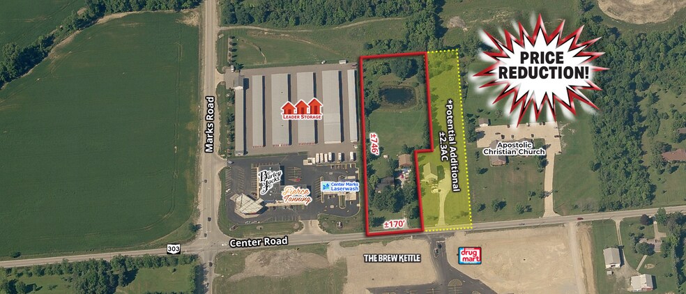 Primary Photo Of 5293 Center Rd, Brunswick Land For Sale
