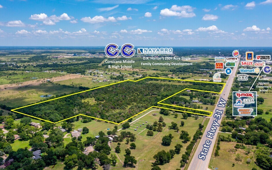 Primary Photo Of 4816 W State Highway 31, Corsicana Land For Sale